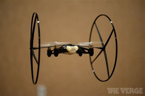 ces  parrot unveils minidrone  jumping sumo ios controlled