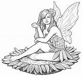 Garden Fairy Drawing Sketch Coroflot Drawings Pencil Coloring Line Pages Angel Mikesell Designs Fairies Sketches Visit Colouring Resultado Imagen Para sketch template