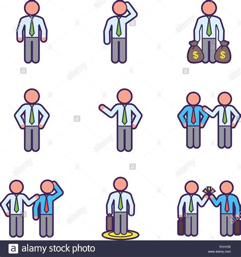 coworkers stock vector images alamy
