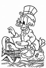 Scrooge Coloring Pages Mcduck Money Uncle His Ebenezer Count Try Tattoo Color Book Getcolorings Disney Printable Choose Board sketch template