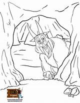 Cave Coloring Pages Kids Hodag Printable Getcolorings Color Fun sketch template