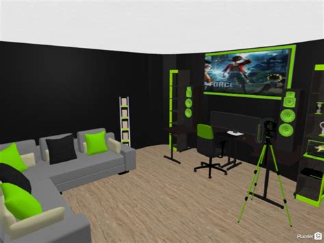 gaming room   design  studio floor plans  planner