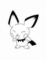 Coloring Pikachu Kleurplaten Pichu Ausmalbild Malvorlagen Animaatjes Kleurplaat Ausdrucken Coloriages Kostenlos Malvorlage Glurak Animes Erwachsene Zeichnung sketch template