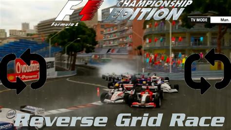 F1 Championship Edition First Reverse Grid Race Youtube