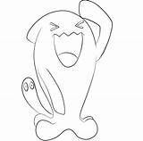 Wobbuffet Coloring Pages Pokemon Supercoloring Pokémon Lineart Drawings Categories sketch template