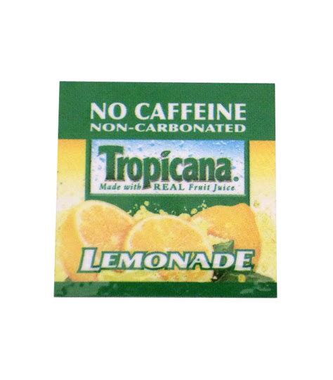 fs valve label tropicana lemonade  apex