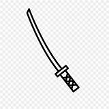 Katana Sword Drawing Japanese Favpng sketch template