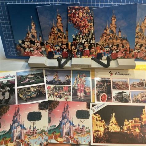 disney postkarten konvolut  stueck euro disney disneyland paris postkarten holiday decor