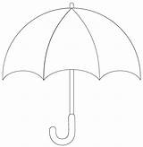 Umbrella Regenschirm Ombrello Paraguas Malvorlagen Colorare Trafaret Craft Stamps Regenschirme Ausmalbilder Applikationen Regen Fensterbilder Birdscards sketch template