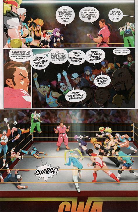 Free Comic Book Day 2017 Street Fighter V Wrestling