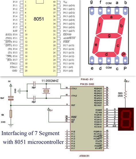 circuit diagram   segment display port cable elle circuit