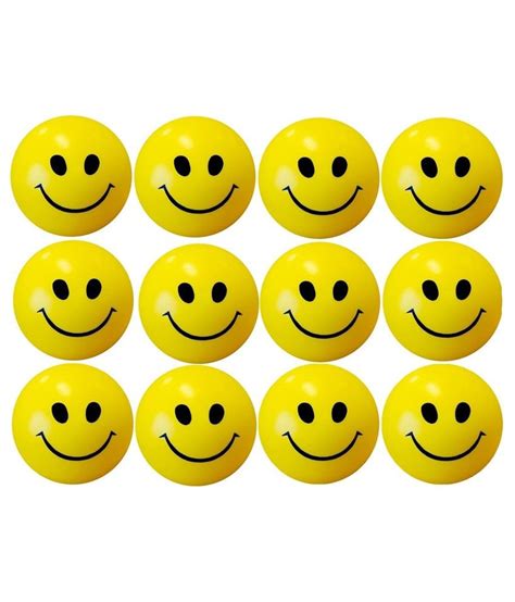 smiles creation yellow squeeze smiley ball  pieces buy smiles
