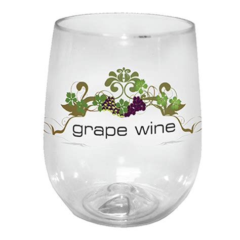 12 oz vinello stemless wine glass