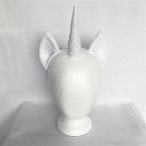 white unicorn set unicorn horn  ears  pandakittystudios unicorn headband unicorn horn