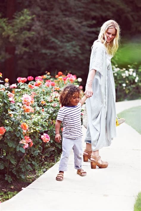 shelby keeton and son for free people mother s day shoot