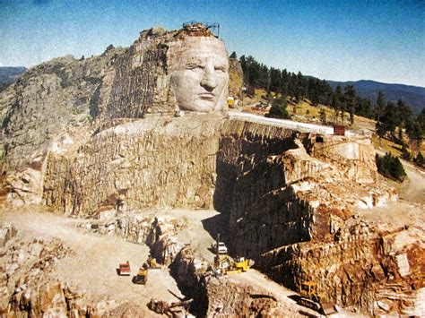 crazy horse monument completion  decades