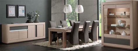 salle  manger contemporaine malone en chene meubles bois massif