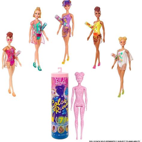 barbie color reveal sand  sun juguetesland