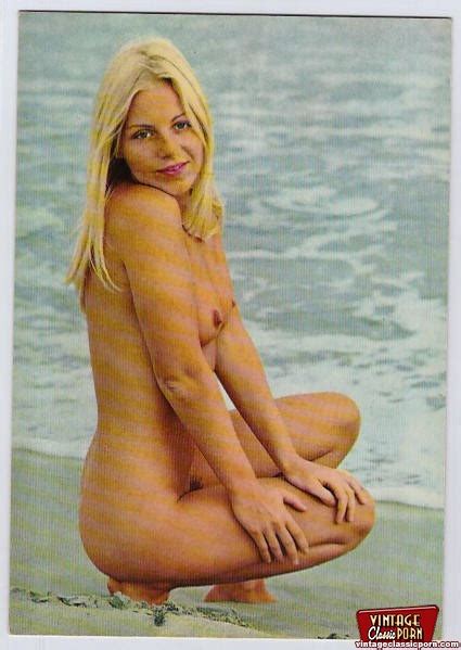 some hot and sexy vintage blonde girls posing in the nude porn titan