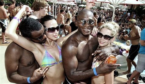 interracial vacation on twitter pool party …