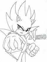 Nazo Coloring Shadic Pages Hedgehog Hyper Template Fanart Central sketch template