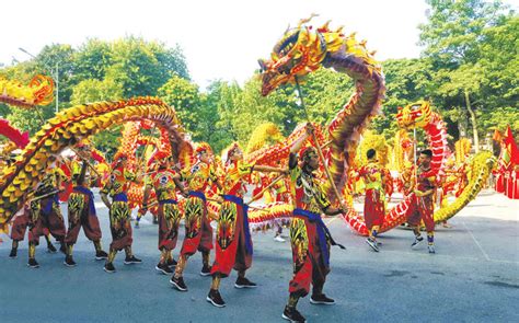 dragon dance festival  return  hanoi  month