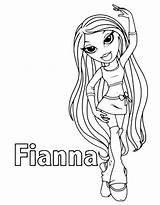 Coloring Pages Bratz Yasmin Getdrawings sketch template