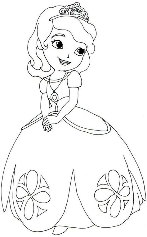 princess sofia   coloring pages disney coloring pages
