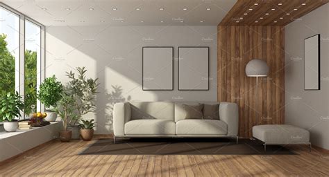 minimalist living room  large wi stock  creative market