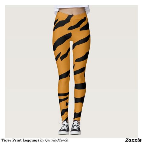tiger print leggings zazzlecom tiger print leggings animal print