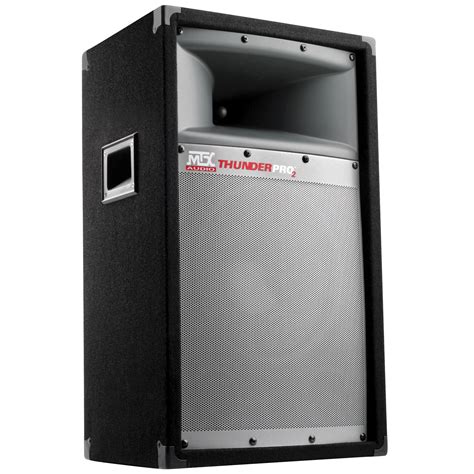 tp  thunderpro full range cabinet dj speaker mtx audio   sound