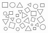 Formen Geometrische Malvorlagen Muster Lernen Geometrie Arbeitsblatt Vorschule Angebote sketch template