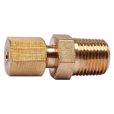 Ltwfitting 1 8 In O D Comp X 1 8 In Mip Brass Compression Adapter