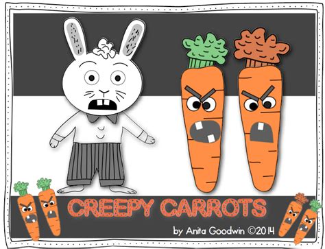 creepy carrots coloring pages richard mcnarys coloring pages