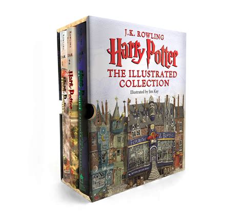 harry potter  illustrated collection books   boxed set sitetitle