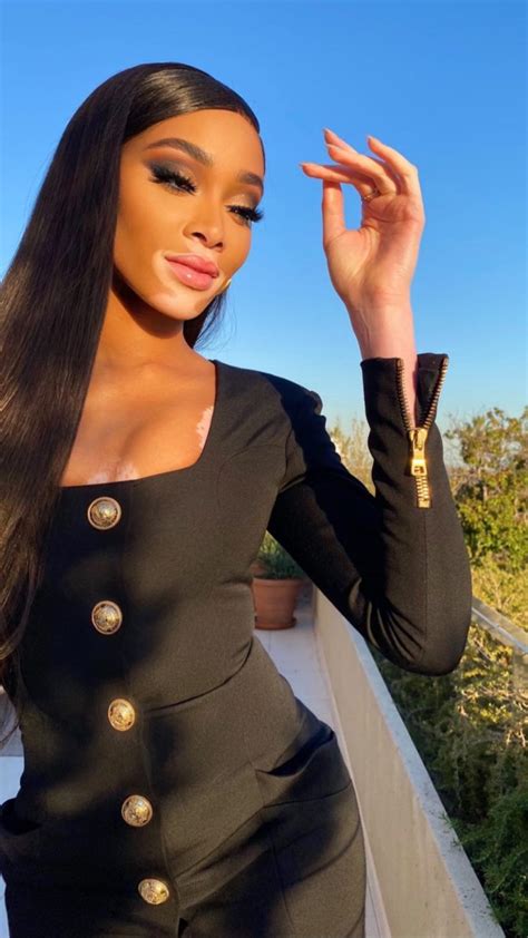 Winnie Harlow Sexy In Tiny Black Dress 9 Photos The Fappening