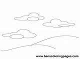 Sky Night Coloring Template Pages sketch template