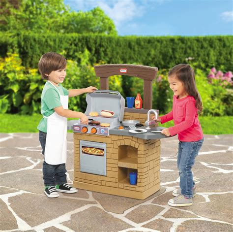 kids outdoor play kitchens  toy grills