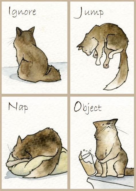 alphabet  cat    original print etsy