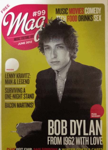 Mag Magazine Bob Dylan Front Cover