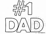 Dad Coloring Pages Number Father Fathers Clipart Color Clip Happy Printable Colouring Daddy Trophy Print Coloringpage Eu Dads Sheet Words sketch template