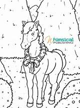 Christmas Colouring Horse Coloring Pages Printable Kids Choose Board Sheets Book Adult Print sketch template