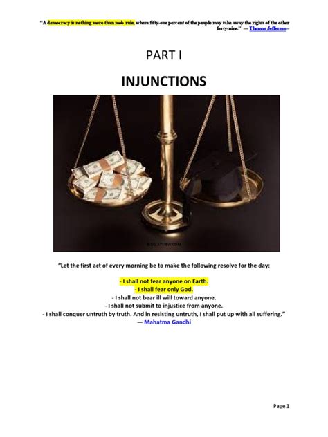 injunctions   injunction civil law common law