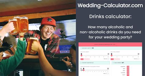alcohol calculator   wedding  party  price estimate