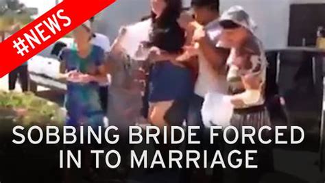 Terrified Newlywed Bride Is Dragged Screaming And Crying To Arranged