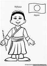 International Kids Coloring Pages sketch template