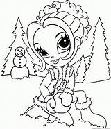 Coloring Pages Frank Lisa Girl Printable Glamour Snowman Adults Print Girls Dog Sculpts Books Gif Comments Angel Cat sketch template