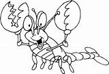 Lobster Coloring Kids Pages Printable Happy Drawing Colouring Freekidscoloringpage Parent Teacher Resources Animal Clipart Clip Excited Getdrawings Print Girls 1024 sketch template