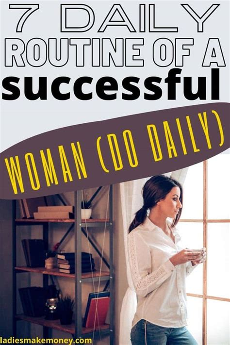 powerful daily routine   successful woman  reach  goals