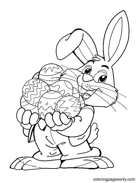 easter bunny coloring pages coloring pages  kids  adults
